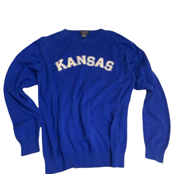 Embroidered Kansas Jayhawks Sweater - Picture 7 of 8